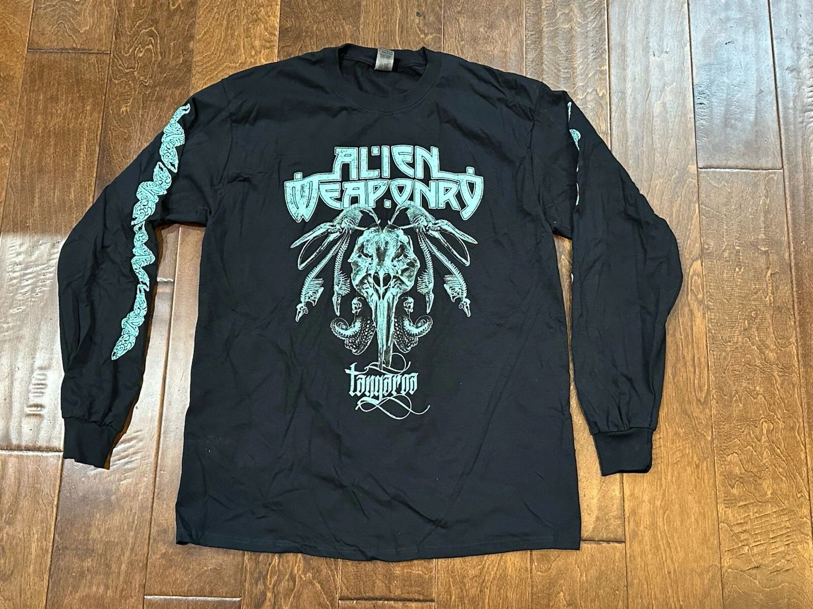 Alien Weaponry Tangaroa Official Tour Gildan T Shirt Long Sleeve Size 4XL