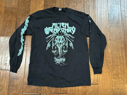 Alien Weaponry Tangaroa Official Tour Gildan T Shirt Long Sleeve Size 4XL