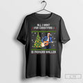 Classic All I Want For Christmas Is Morgan Wallen Ugly 2025 Long Sleve T Shirts
