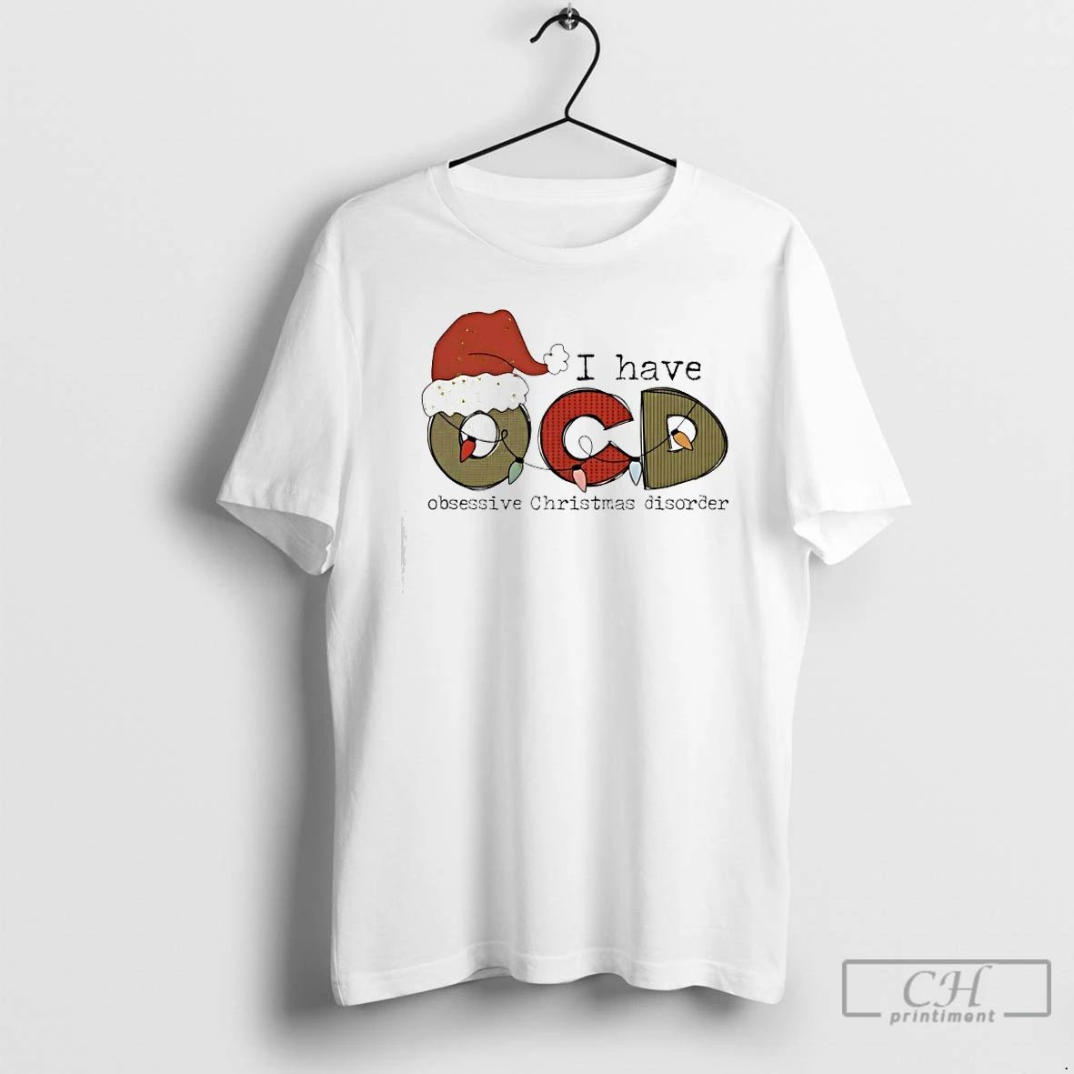 Premium I Have Ocd Obsessive Christmas Disorder T Shirts