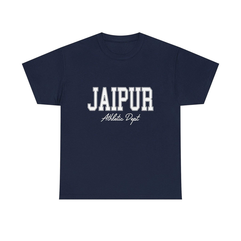 Jaipur India Retro Vacation Souvenir Y2k Aesthetic, Athletic Dept Tee
