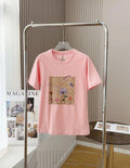 NWT COACH Women’s Signature Pink T-shirt COTTON Reprint sale 40% off hot item !!