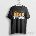 Premium Boston Bruins Bear Town Skyline T Shirts