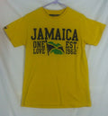 Surf Classics Jamaica One Love T-Shirt Island Yellow Size SM