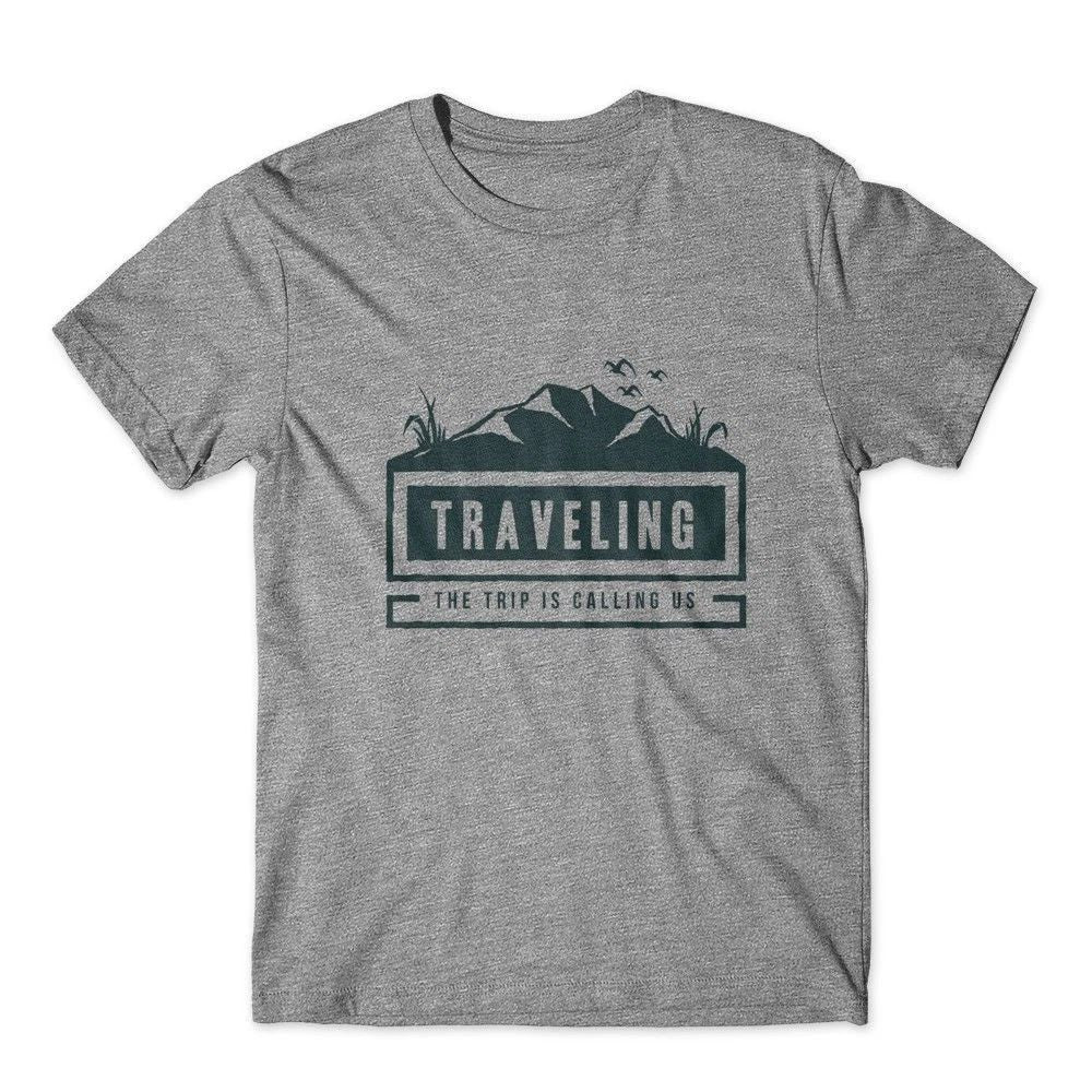Traveling T-Shirt. 100% Cotton Premium Tee NEW
