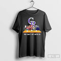 Classic Horror Movie Characters You Cant Sit With Us Colorado Rockies Halloween T Shirts