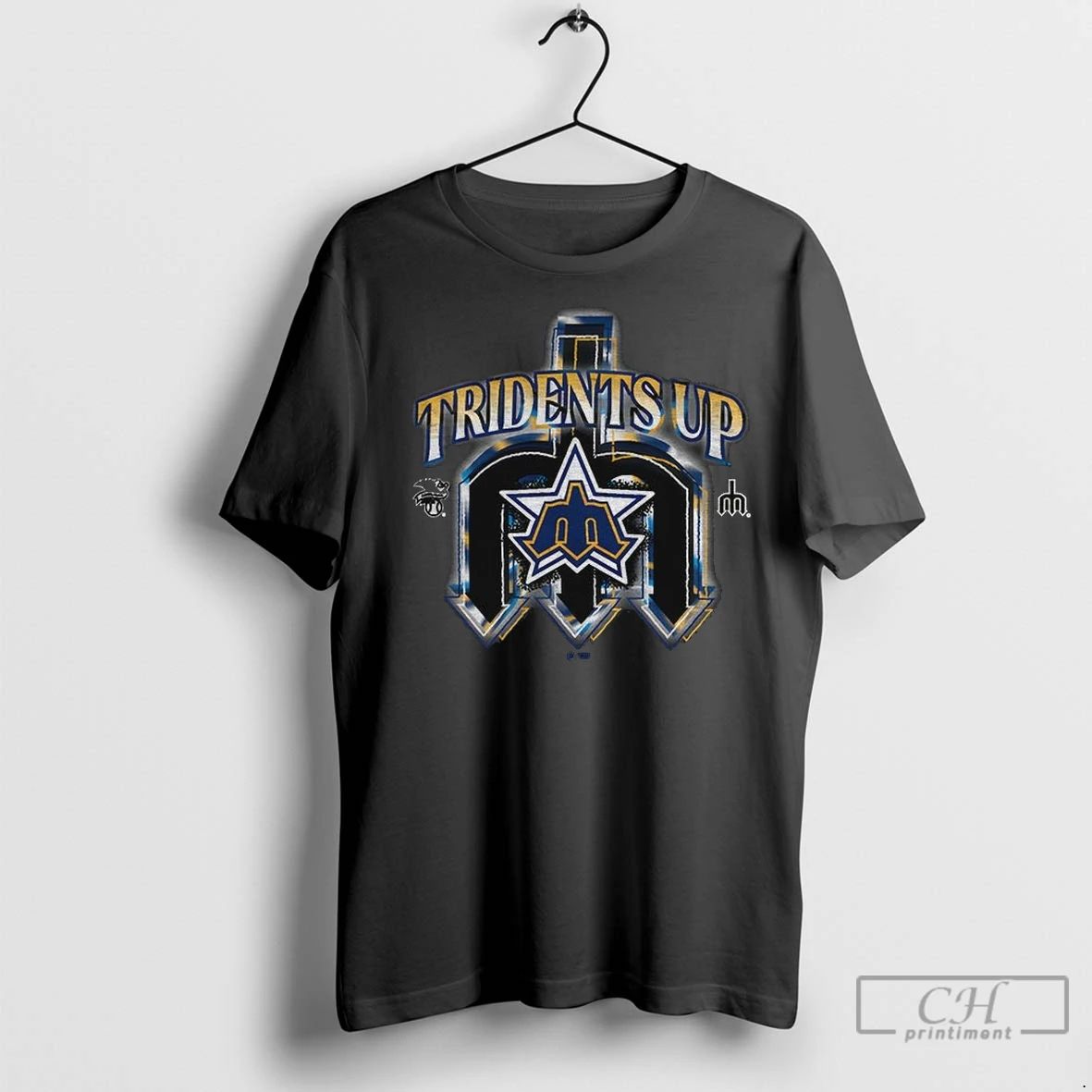 Premium Seattle Mariners Tridents Up Mlb Baseball Regional Franklin Logo