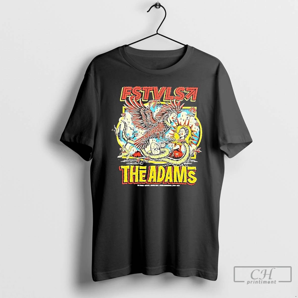 Premium The Adams X Fstvlst Hampir Rock Graphic T Shirts