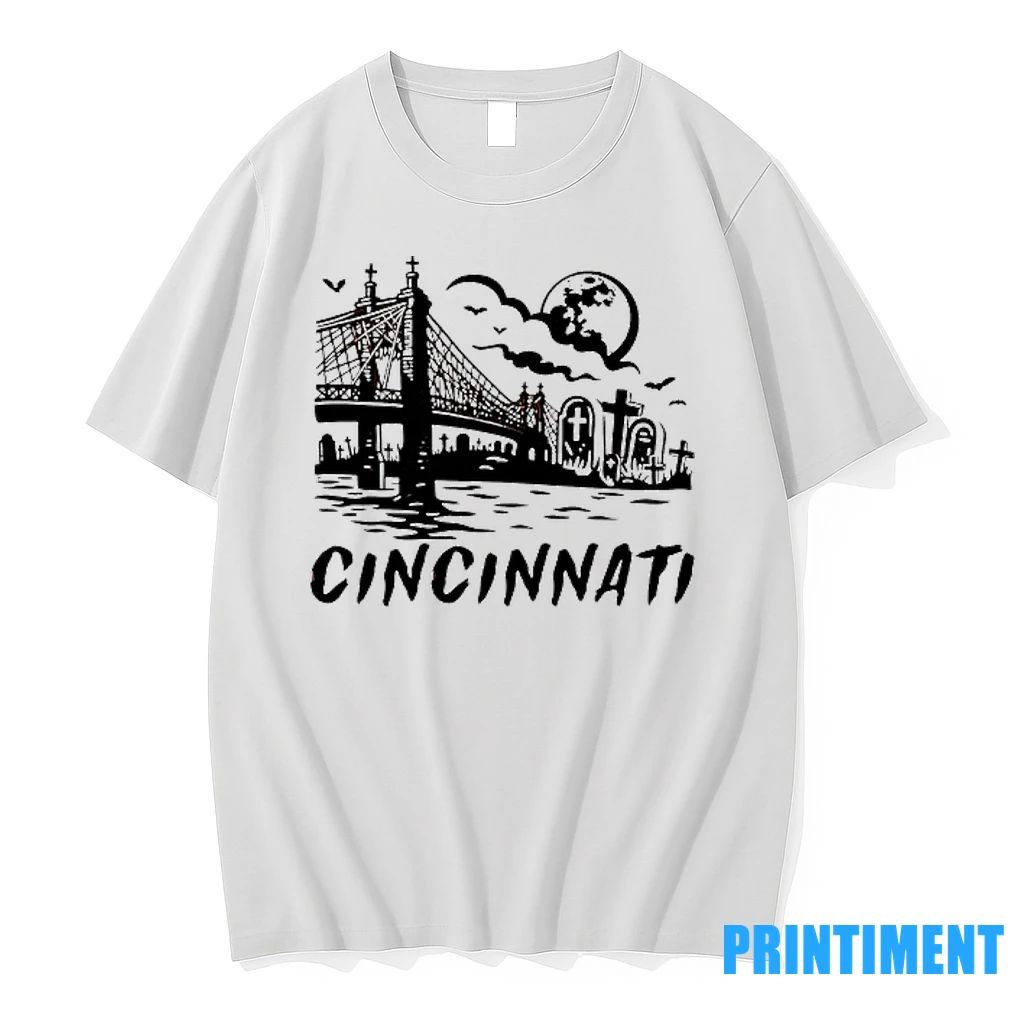 Cincinnati Spooky Halloween Tshirts Sweater