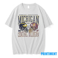 Gameday 2025 Michigan Vs Central Michigan Helmet Tshirts Sweater