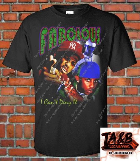 Fabolous 90s Style Bootleg Rap Street Fam Brooklyn New York City NYC Desert Stm