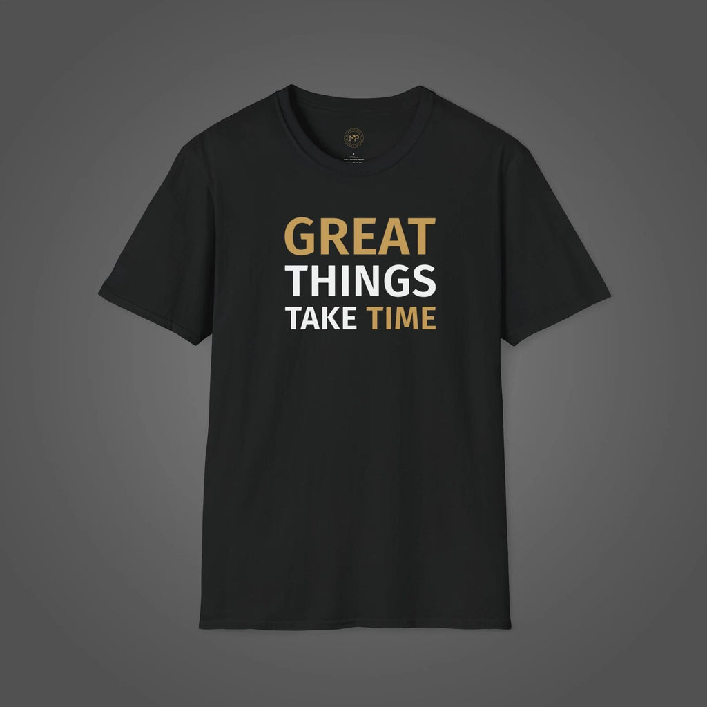 Motivation T-shirt. Great Things