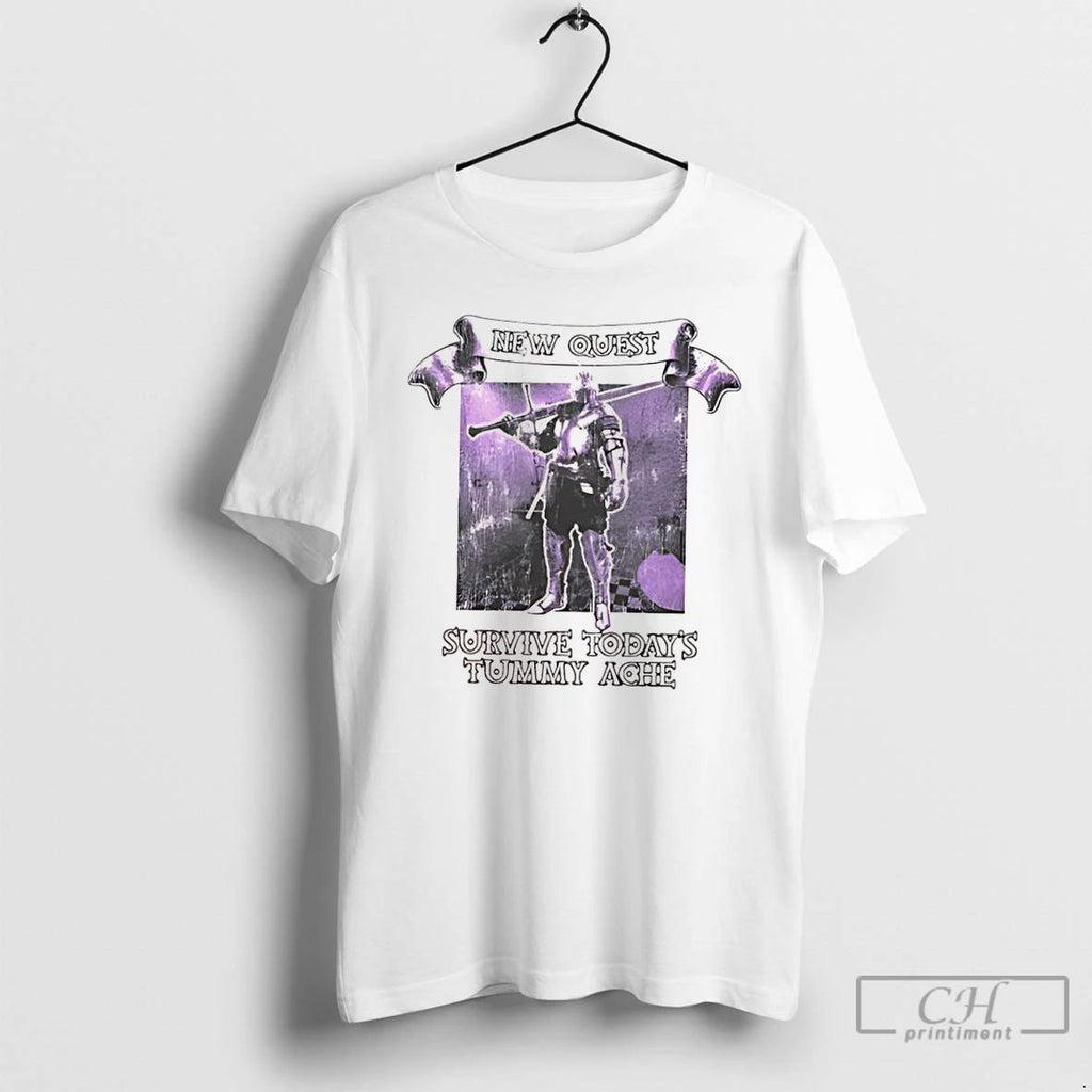 Classic New Quest Survive Tummy Ache Halloween T Shirts