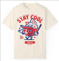 Vintage Stay Cool Graphic T-shirt, Baseball Team Shirt, Sports Fan Tee