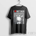 Classic Jonas Brothers I Love Hot Dads 2025 T Shirts