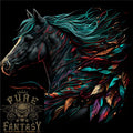A Fantasy Horse With Feathers Pegasus Mens Cotton T-Shirt Tee Top