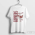 Classic Minnesota Golden Gophers Goldy Gopher Hockey Mascot T Shirts