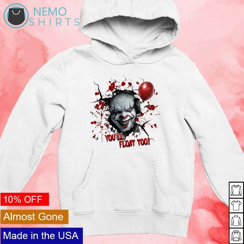Pennywise IT You’ll Float Too IT Horror Halloween shirt