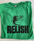 Orioles Relish Hot Dog Race T-Shirt Giveaway - USA Size