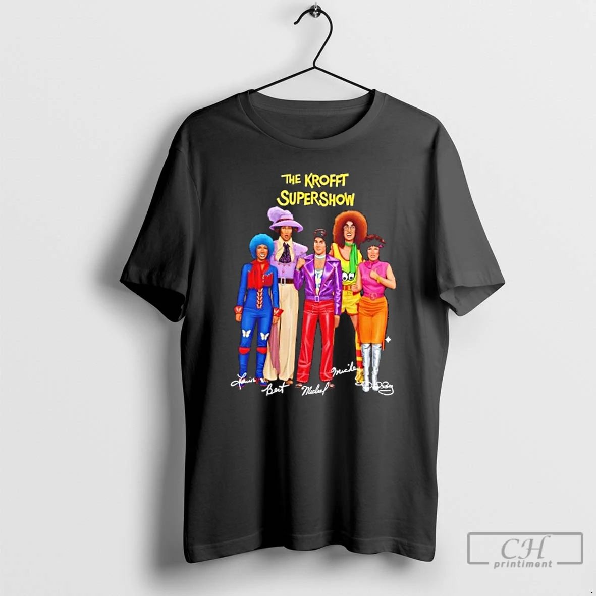 Premium The Krofft Supershow 1976 Signatures T Shirts