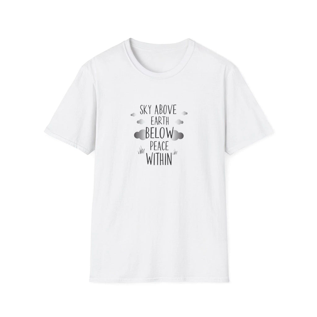 Sky Above Earth Below Peace Within T-Shirt | Boho