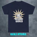 Record World Men's Navy Size S-5XL