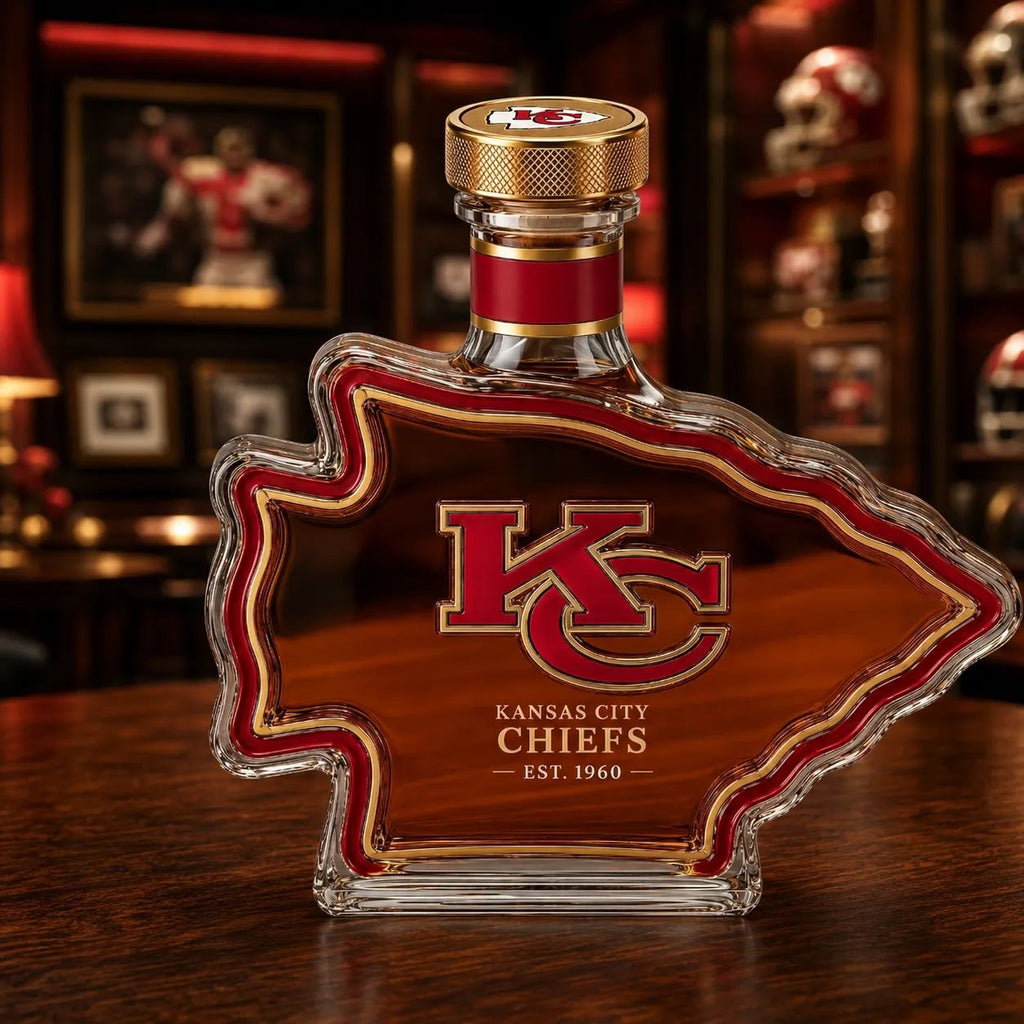 Kansas City Chiefs Est. 1960 Arrowhead Collector Bottle