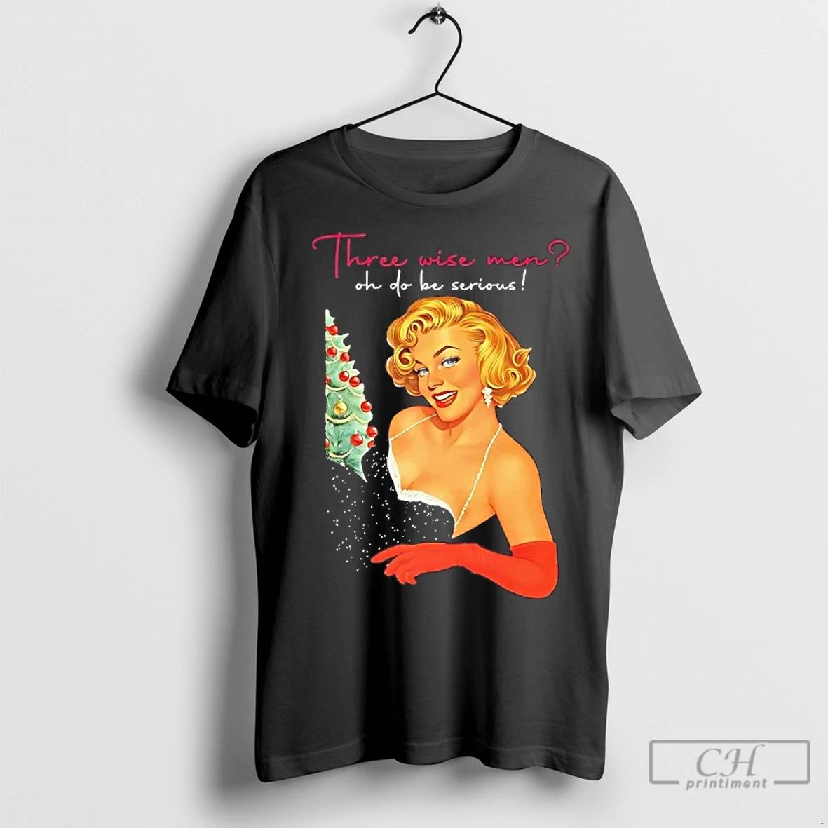 Classic Marilyn Monroe Three Wise Men Oh Do Be Serious Christmas