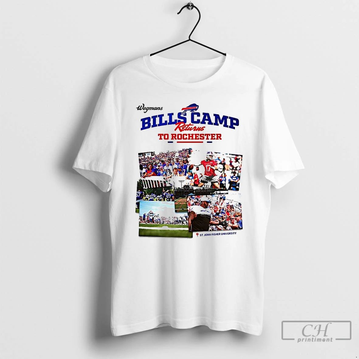 Classic Wegmans Bills Camp Return To Rochester T Shirts
