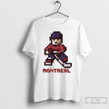 Classic Montreal Canadiens Hockey 8 Bit Retro Baller T Shirts