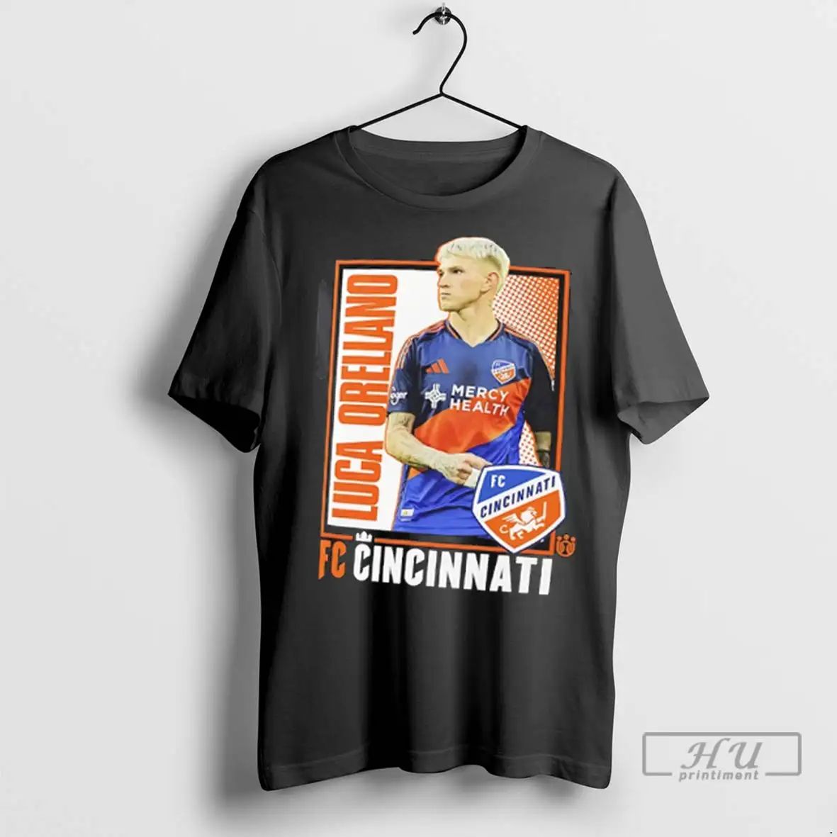 Trending Luca Orellano Fc Cincinnati 2025 Player Graphic T Shirts