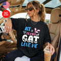 Cat Mom T-Shirt Cute Kitty Lover Gift Graphic Tee S-4XL