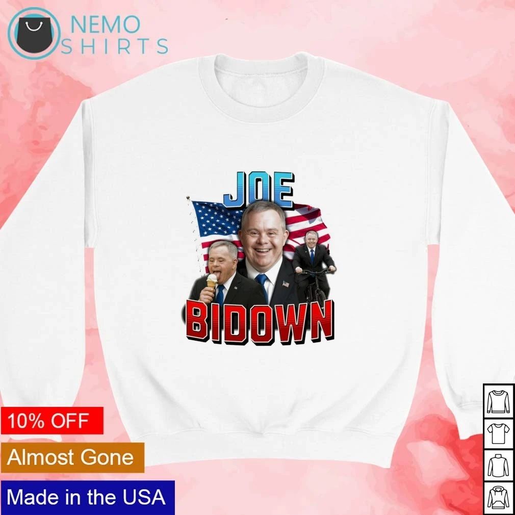 Joe Bidown Meme parody political humor satire shirt