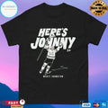 Dallas Stars Wyatt Johnston Here’s Johnny T-shirt