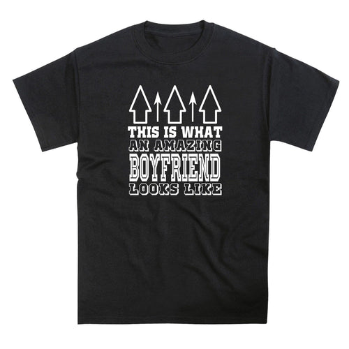 Amazing Boyfriend T-Shirt (Birthday Christmas Anniversary Gift)