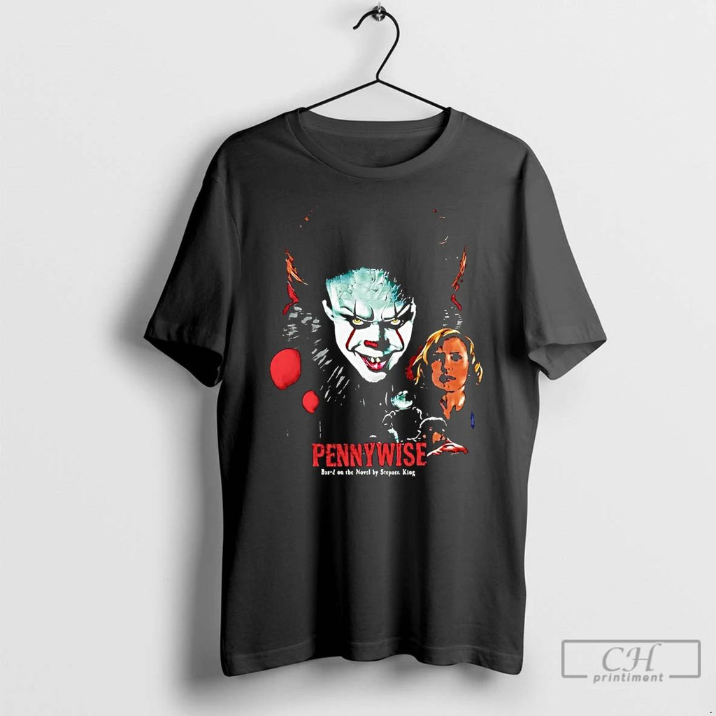 Classic Pennywise Based On The Novel By Stephen King Halloween T Shirts