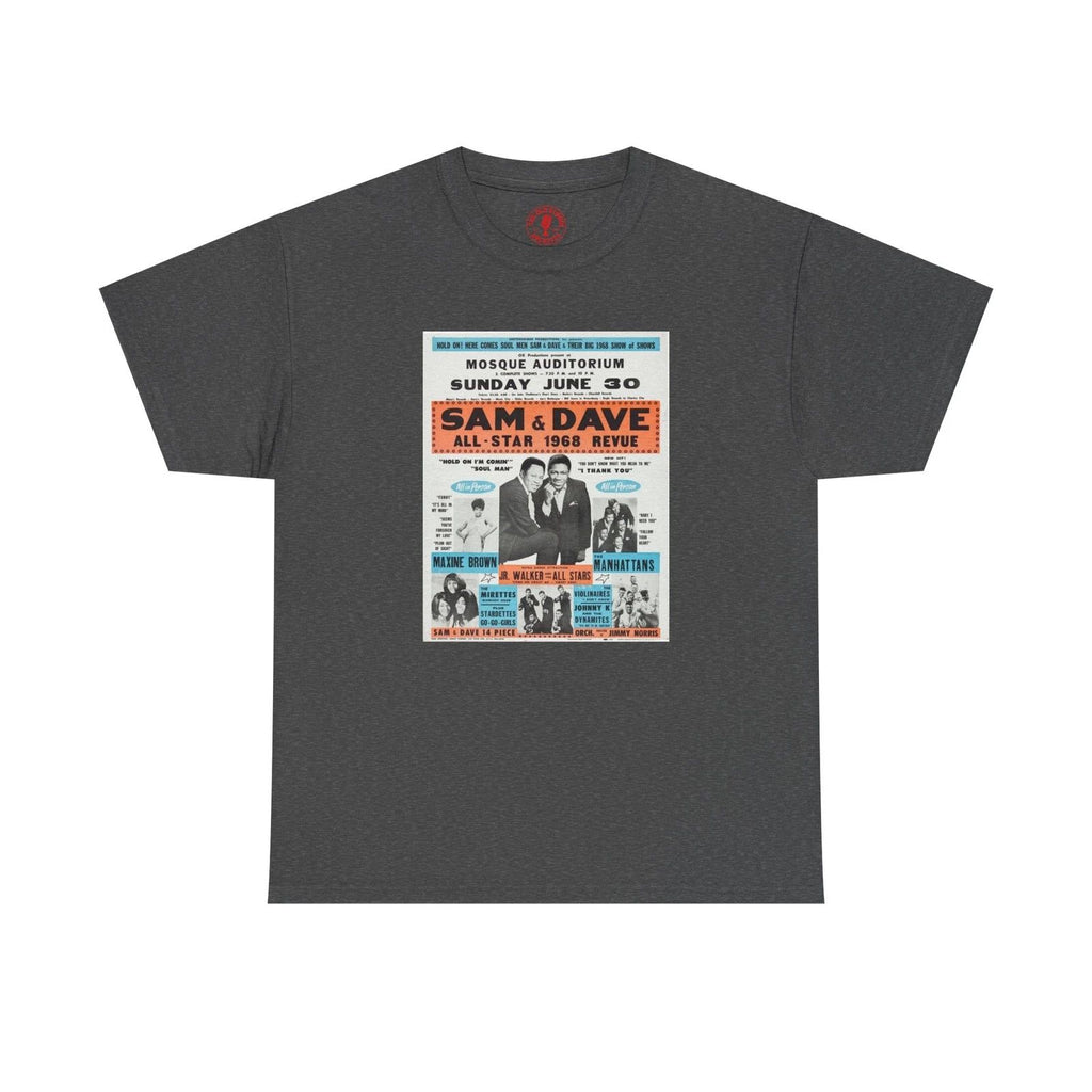 Vintage Retro Marquee Concert T Shirt Sam & Dave Jr Walker All Stars NWT S-5XL