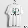 Original New York Liberty Wnba 1997 Oatmeal Sky High Fleece