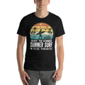 Enjoy The Summer Summer Surf In Blue Paradise T-Shirt Design (2) Birthday Shirt