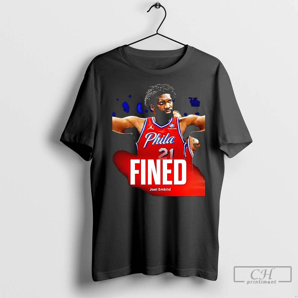 Premium Joel Embiid Fined Lewd Gesture
