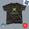 Original Xbox logo green tee - Vintage Gaming Shirts Y2k Xbox 360 retro Inspired