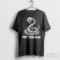 Premium Skeleton Snake Dont Tread On Me Halloween T Shirts