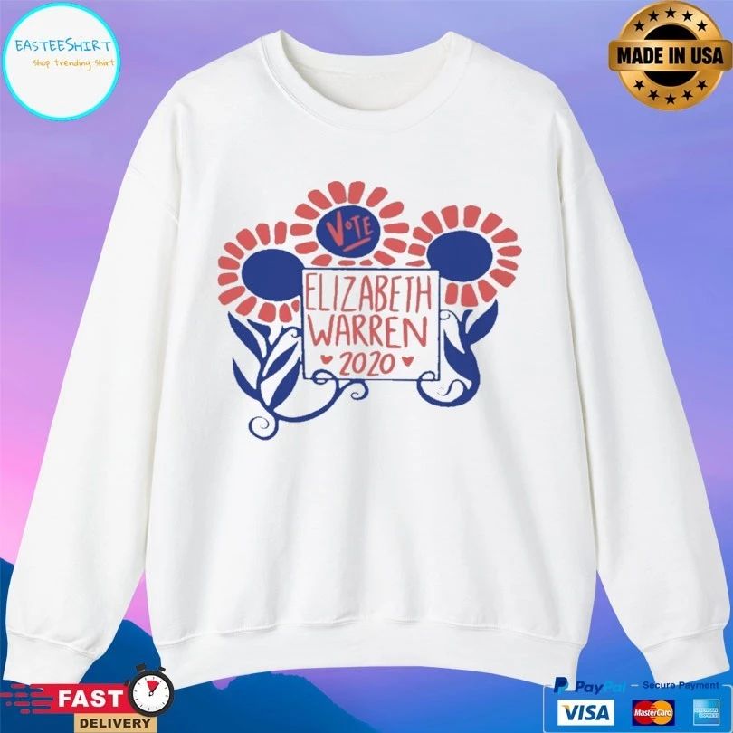 Vote Elizabeth Warren 2020 Retro T-shirt