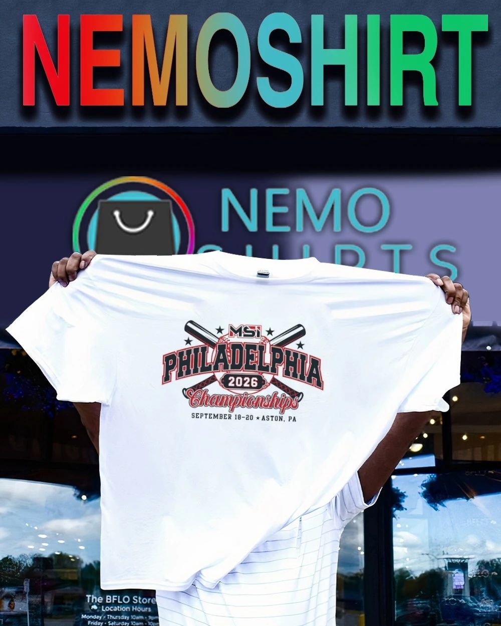 MSI Philadelphia Championships Tournament 2026 shirt