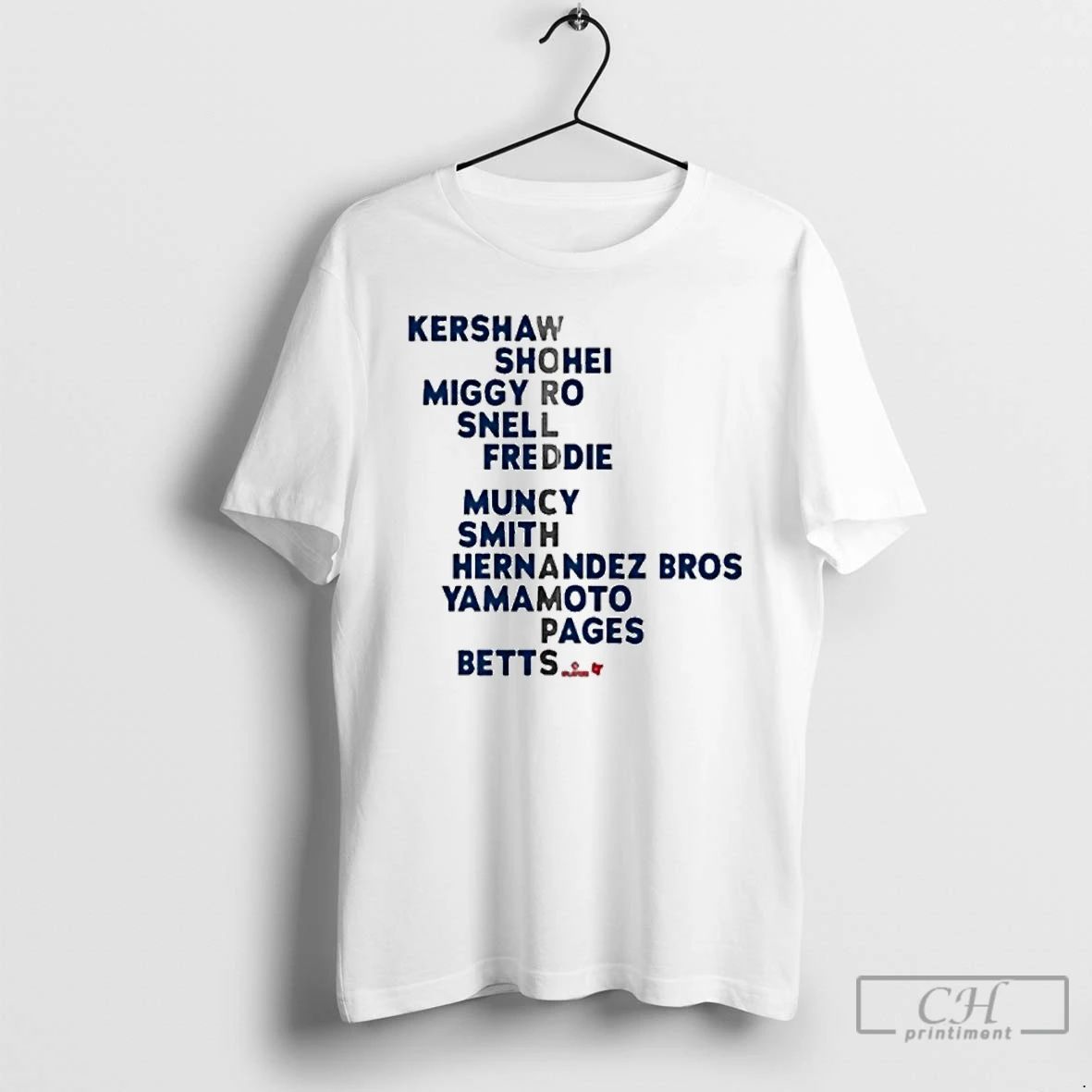 Premium Los Angeles Dodgers Baseball 2025 World Champs Acrostic Kershaw Shohei Miggy Ro Snell Freddie