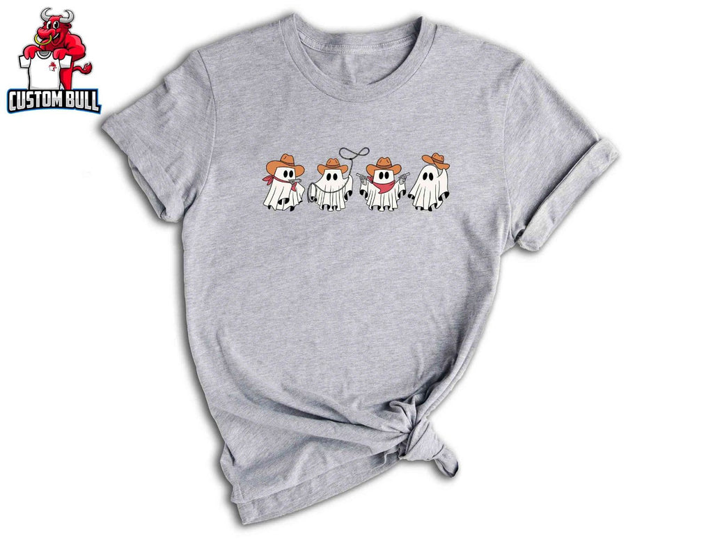 Cowboy Ghosts Shirt, Halloween Ghost Shirt, Halloween Cowgirl Ghosts