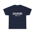 San Antonio Texas Vintage Souvenir Simple Y2k Aesthetic, Athletic Dept Tee