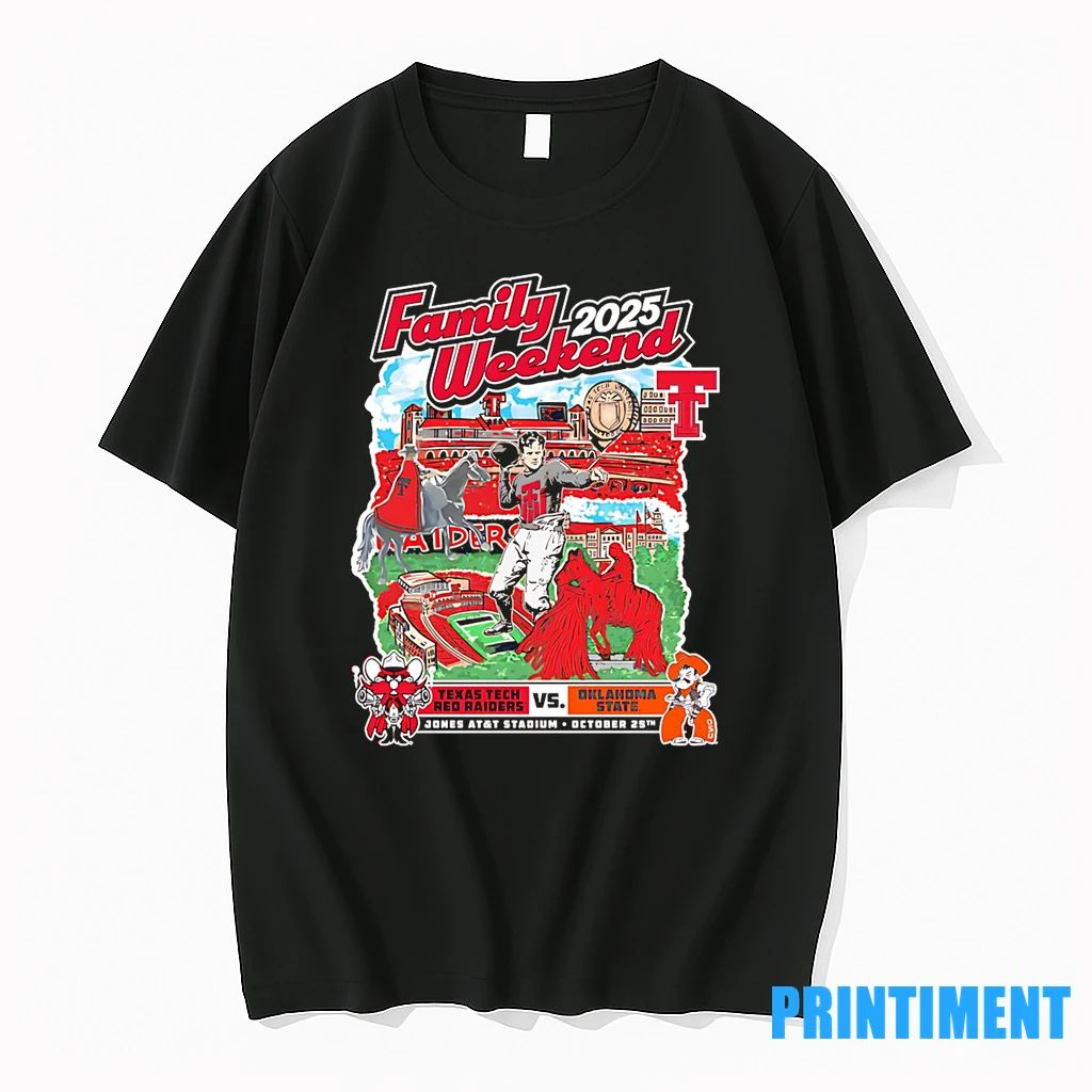 Texas Tech Vs Oklahoma State 2025 Family Day Gameday Tshirts Sweater