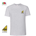 Gas safe Plumber t shirt Fruit of loom embroidered personalised with your text