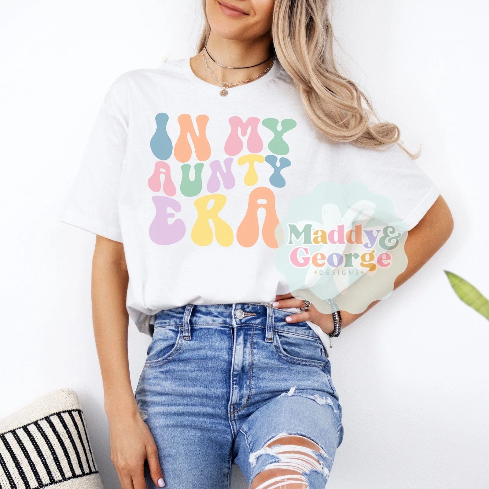 In My Aunty Era Shirt, Cool Aunt Club Shirt, Gift For Auntie, Cute Aunt Shirts